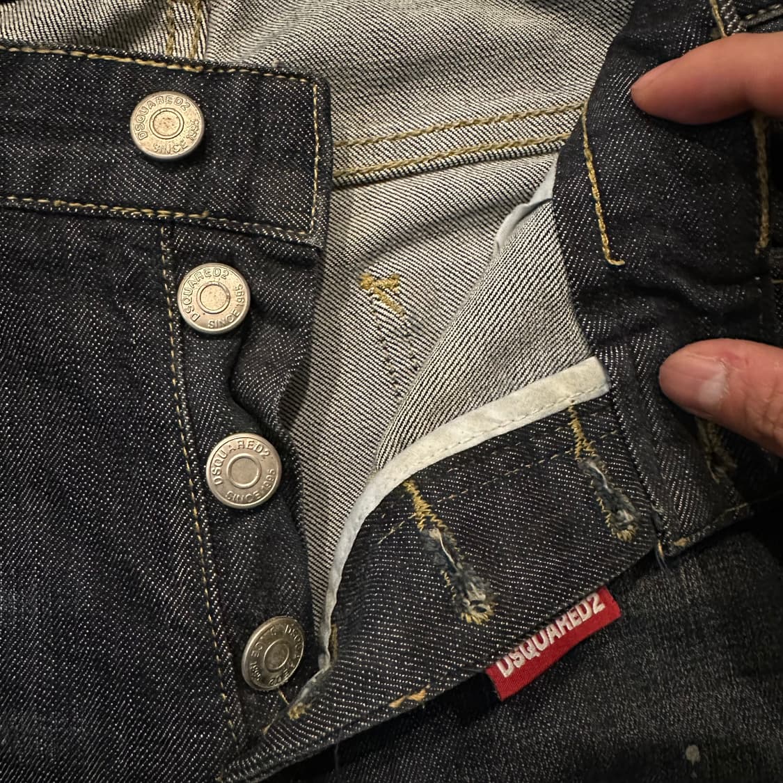 디스퀘어드 셀비지 데님 팬츠 상품이미지4
