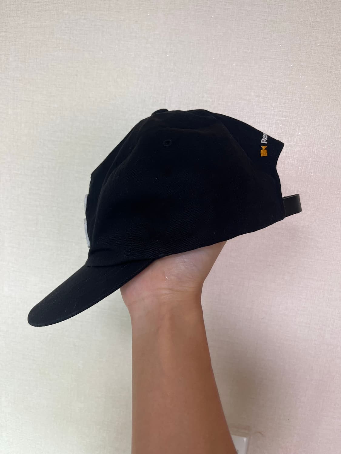 그램아운스파운드 RA Font 5-Panel Cap_Black 상품이미지3