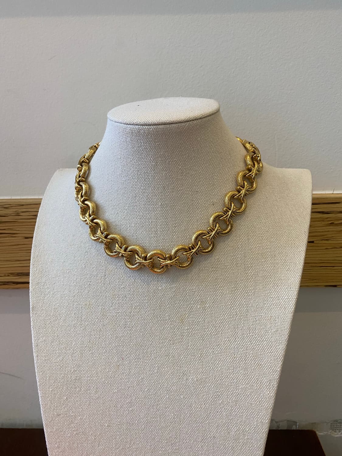 Monet 골드 체인 목걸이 상품이미지3