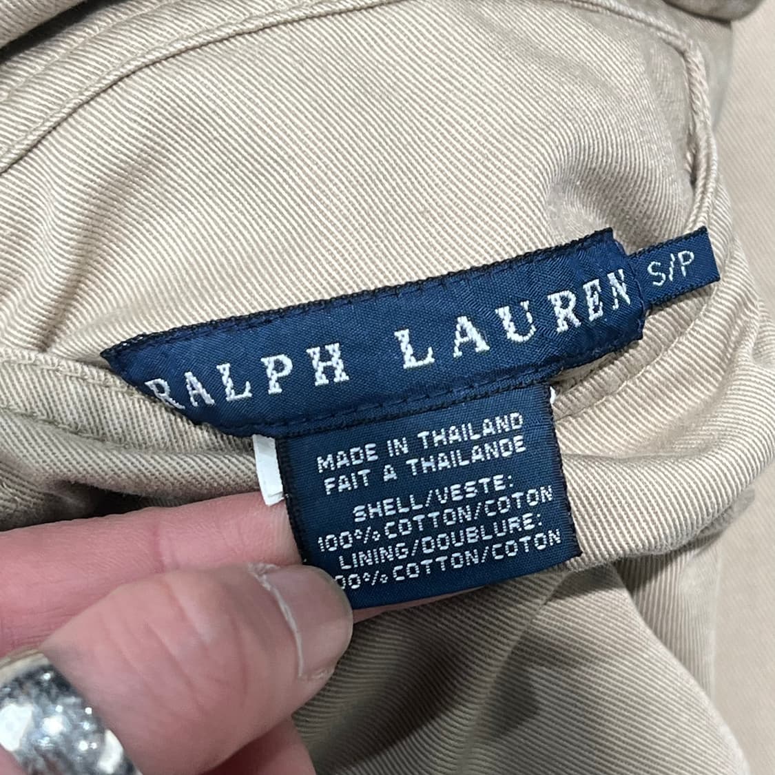 랄프로렌 리버시블 자켓 s10539 상품이미지10