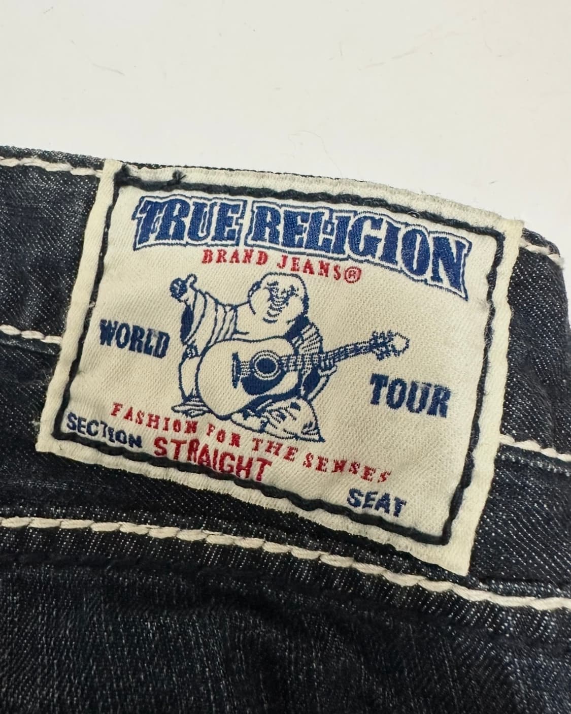 트루릴리전 스티치 스트레이트 데님 팬츠 상품이미지3