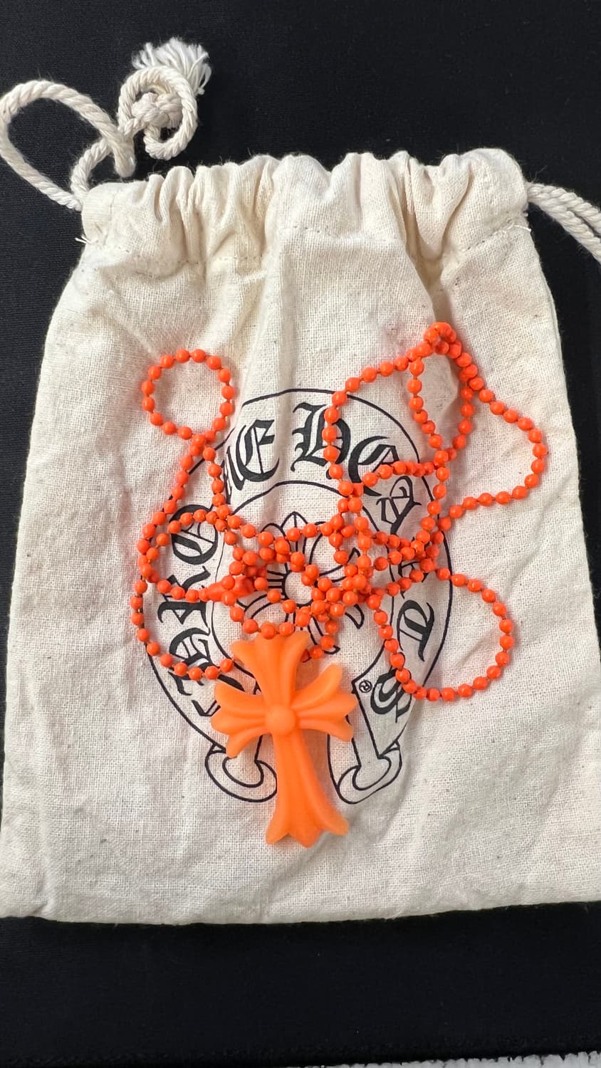 크롬하츠 아오야마 20주년 실리콘 목걸이 상품이미지2