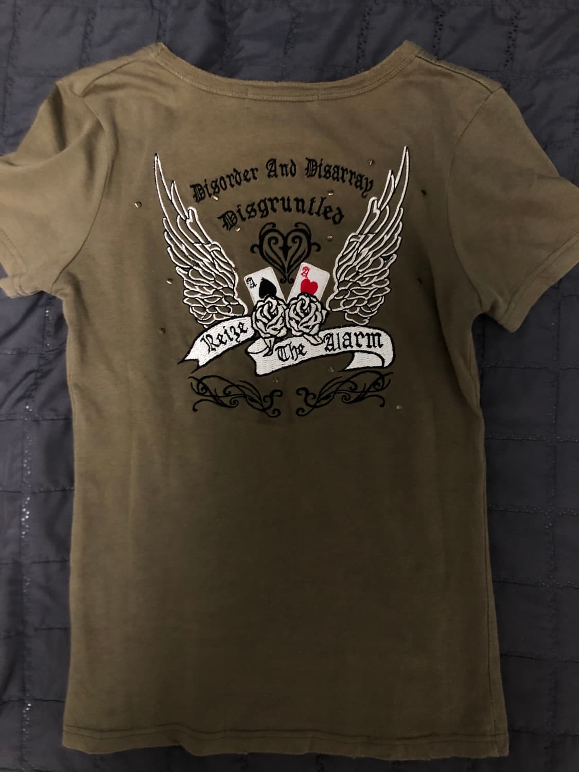 빈티지 y2k 00s 티셔츠 와이즈걸파우닝133레이어룸샵502선가든파티 상품이미지4