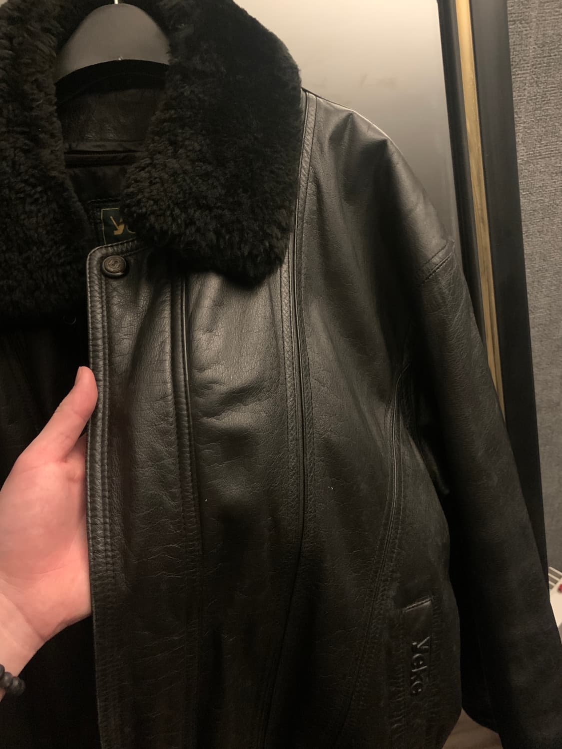 입는 순간 제임스 딘… 빈티지 레더 항공점퍼 가죽 재킷 자켓 레더 상품이미지7