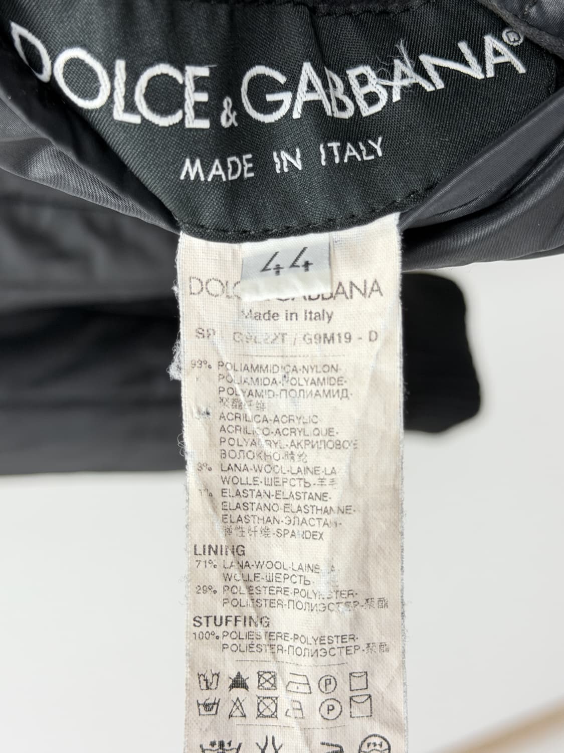 돌체앤가바나 체크 리버서블 후드 패딩 자켓 상품이미지7