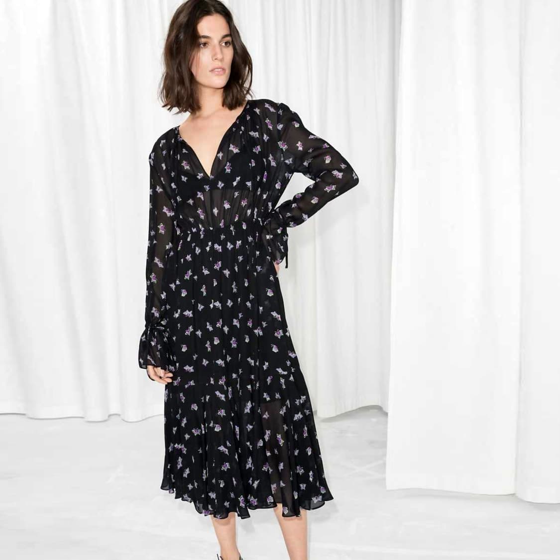 앤아더스토리즈(& Other Stories) 나비패턴 원피스 55-66 상품이미지1