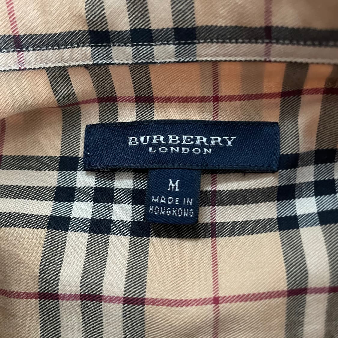 Burberry  버버리 크레스트 자수 노바체크 셔츠 상품이미지3