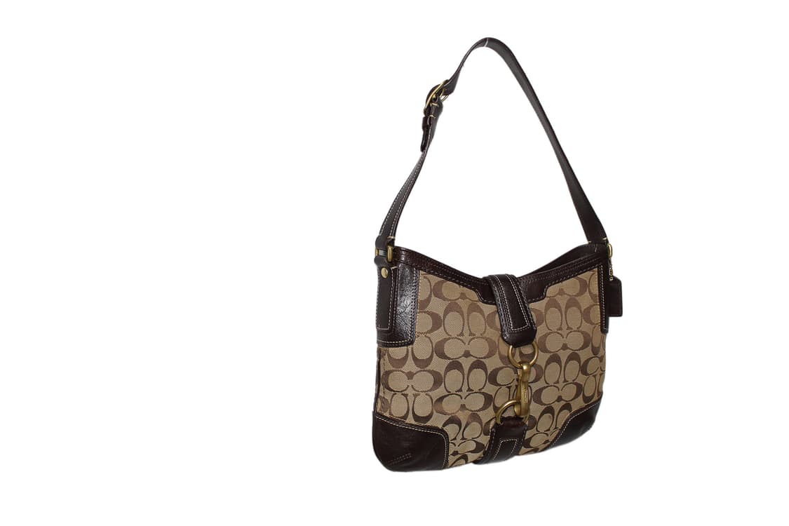 2000s COACH 코치 모노그램 숄더백 상품이미지1