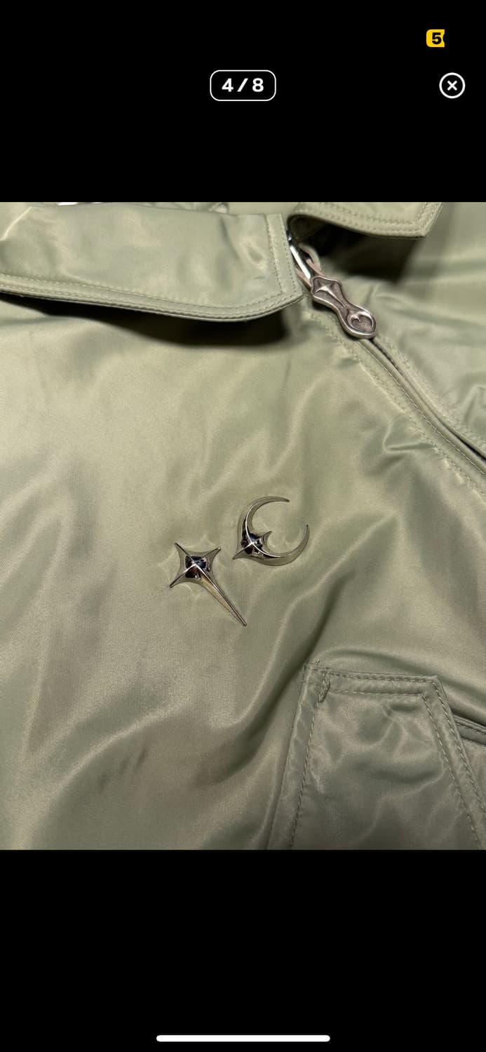 떠그클럽 어버드 라이트닝 봄버 올리브 3사이즈  상품이미지4