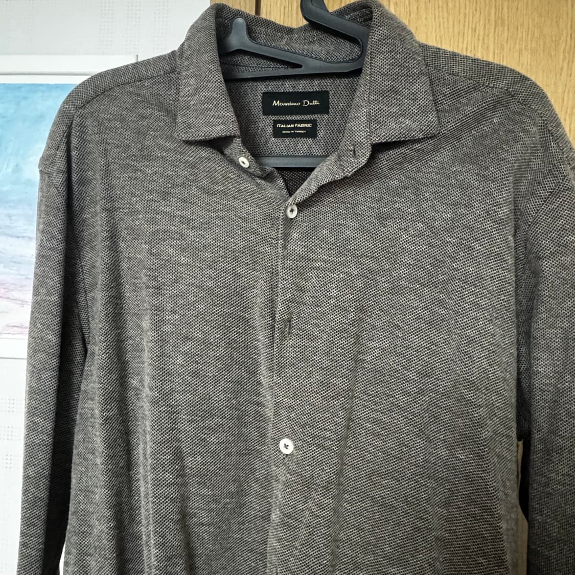 마시모두띠 브라운 긴팔 셔츠 상품이미지4