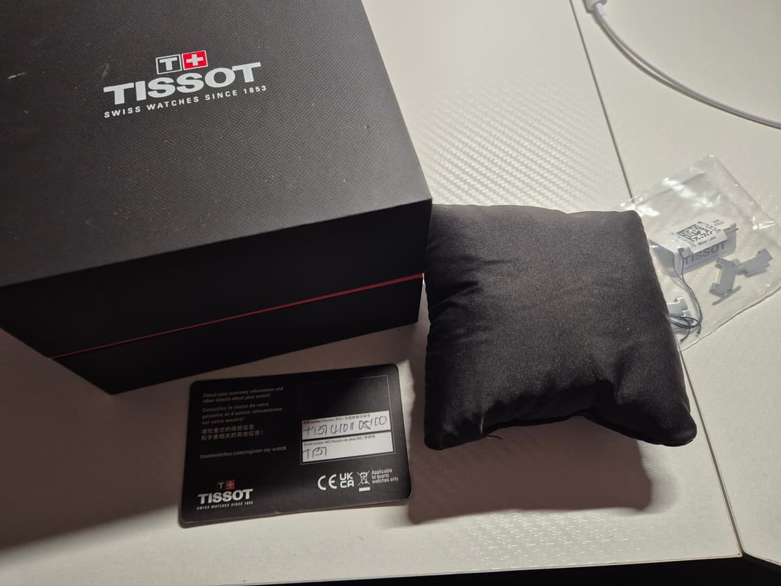 급처 티쏘 prx 쿼츠 40mm 블랙 시계 상품이미지5