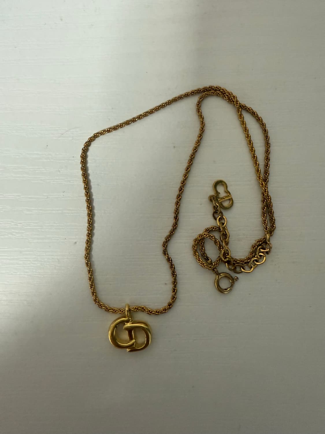 디올예리목걸이(정품) 상품이미지1