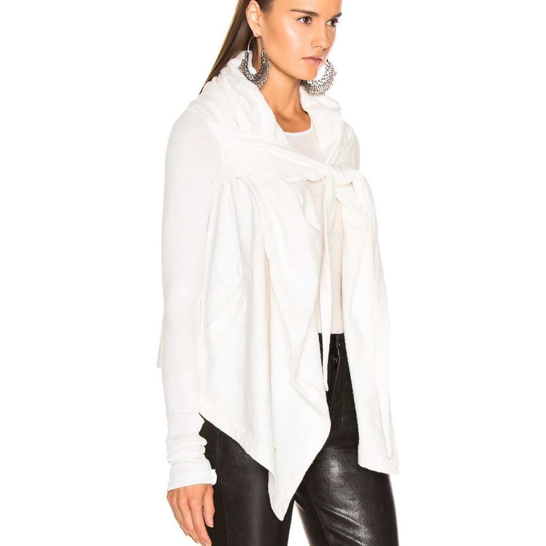 릭 오웬스 다크쉐도우 크롭 랩 후드집업  상품이미지2