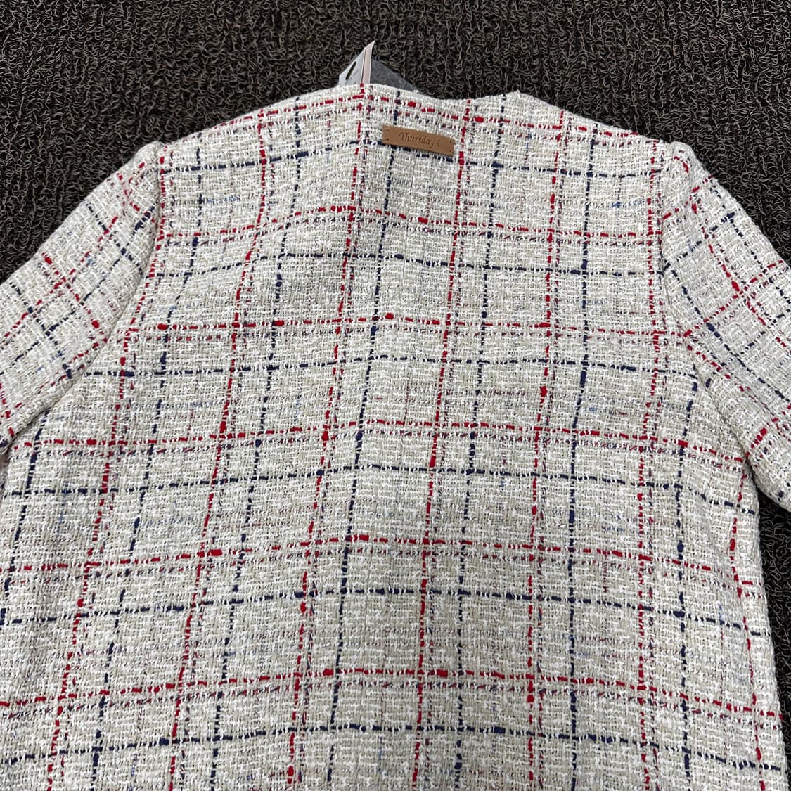 [새상품] Thursday Island 써스데이아일랜드 트위드 반팔 자켓 상품이미지6