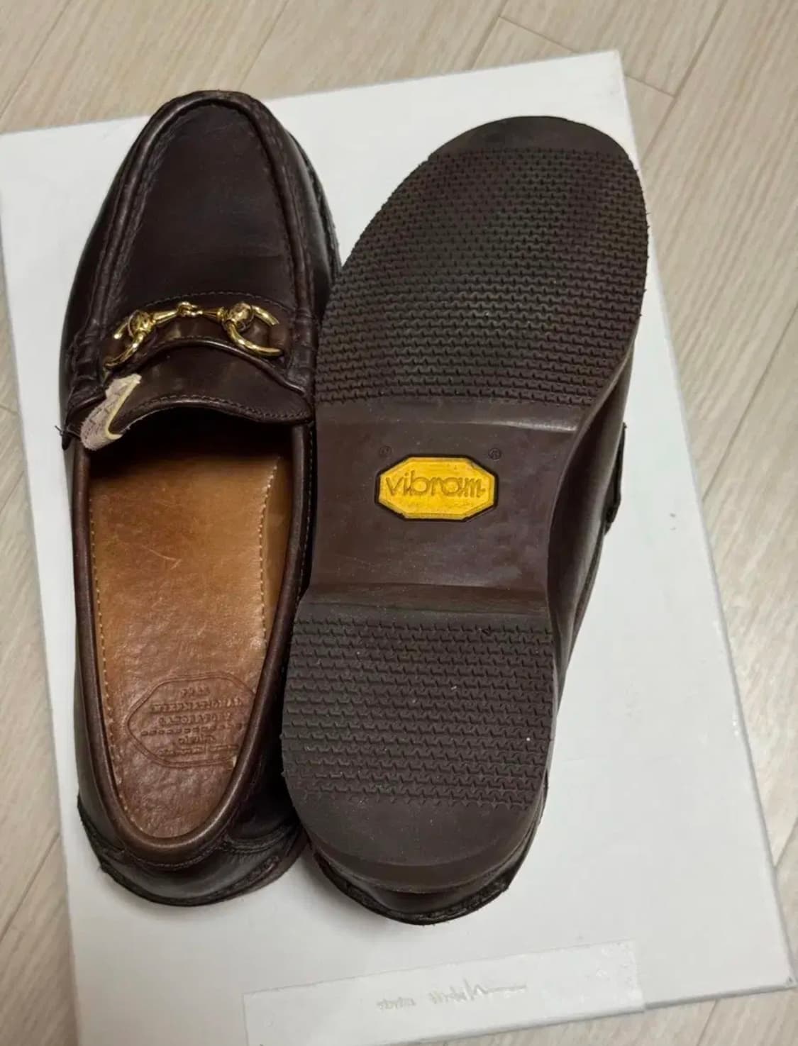 비즈빔 abarth moc folk 로퍼 다크브라운 m8.5 상품이미지2