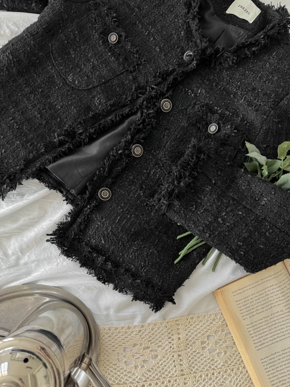 여운코리아 트위드 자켓 상품이미지2