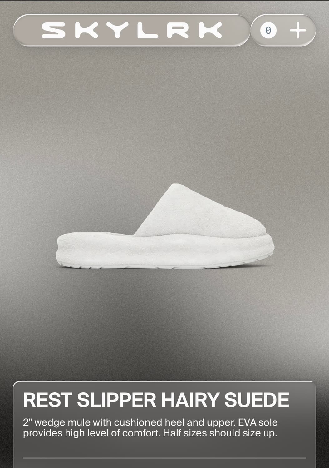 SKYLRK rest slipper 레스트 슬리퍼 헤일리 그레이 260 상품이미지1