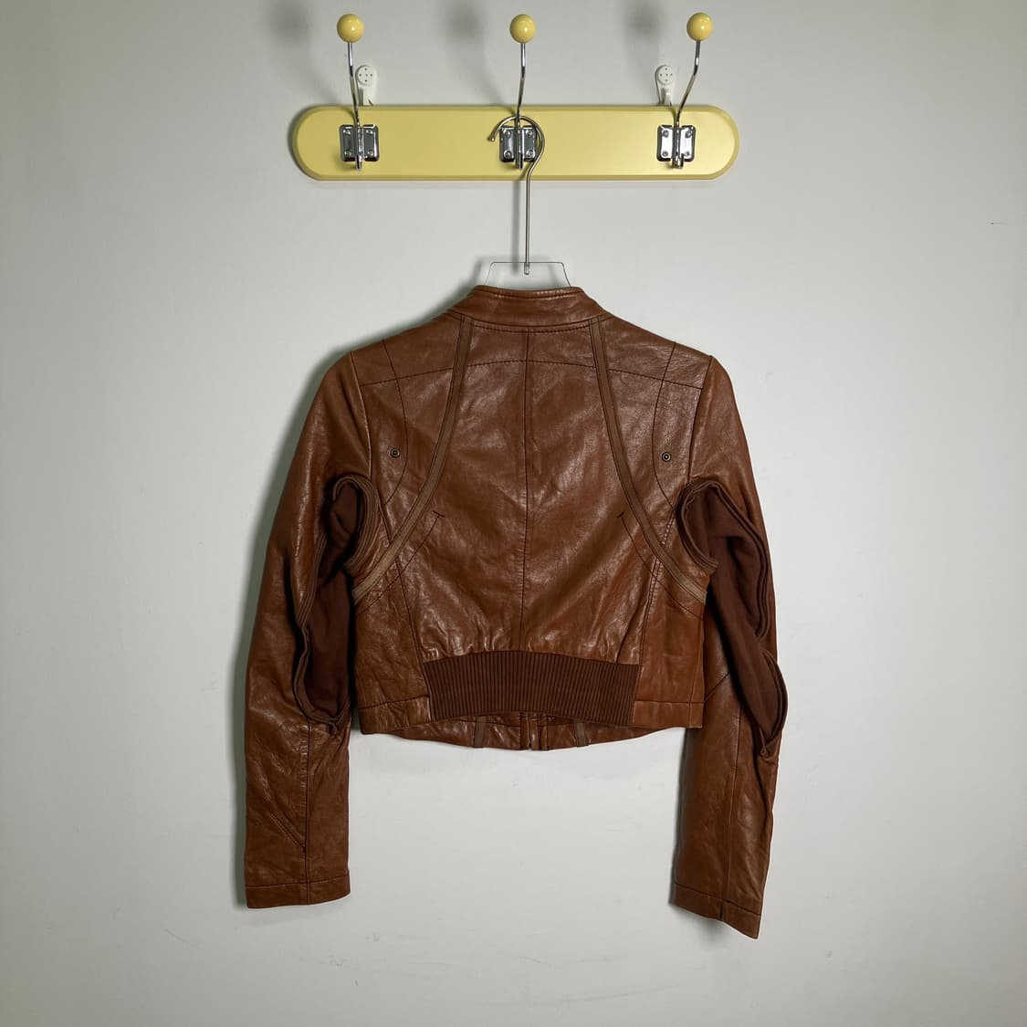 DOHC 브라운 크롭 양가죽 자켓 S 상품이미지2