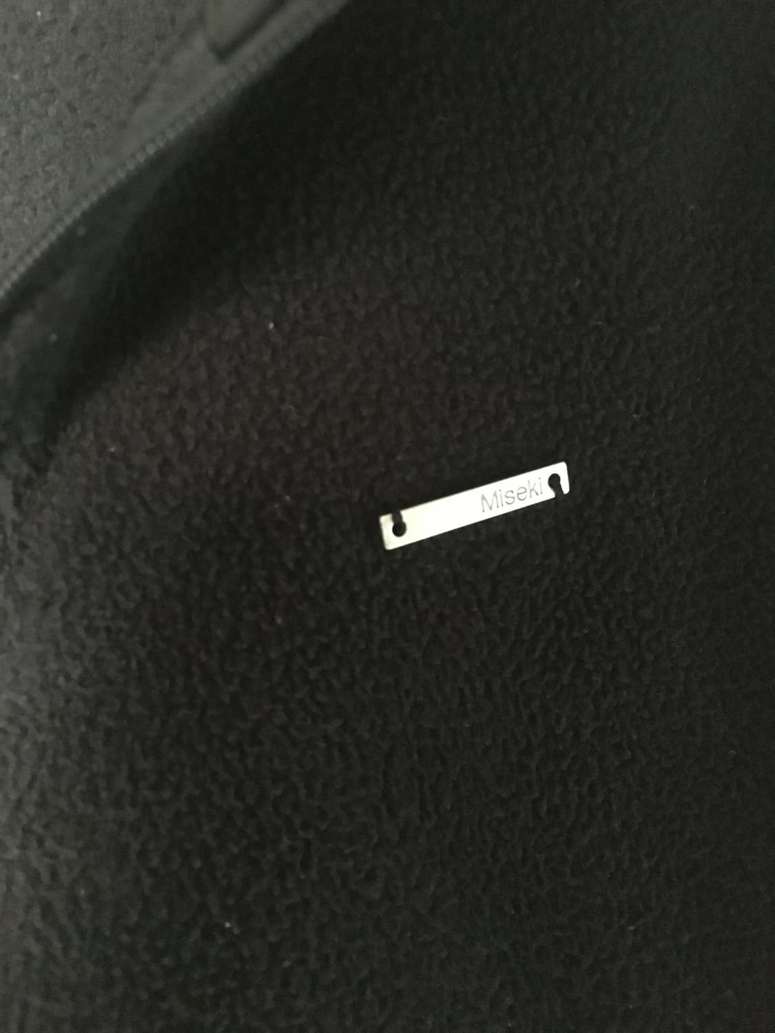 미세키서울 hoodie zip-up vest BLACK 상품이미지9