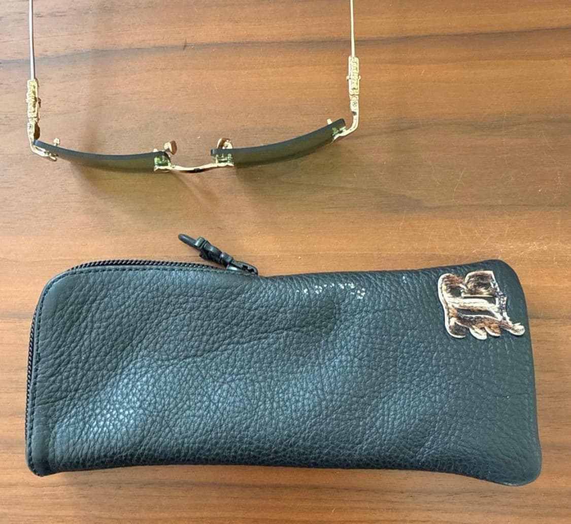 크롬하츠 헬즈벨즈 골드 무테 안경 상품이미지8