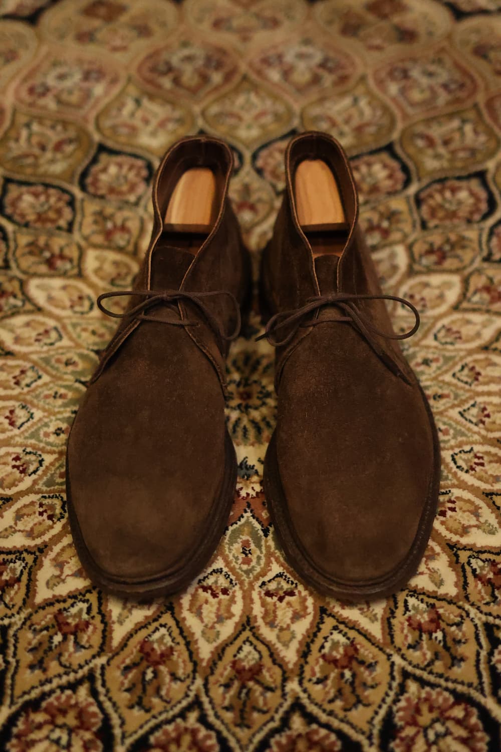 Alden 알든 1492 처카 부츠 스웨이드 11D made in usa 상품이미지1