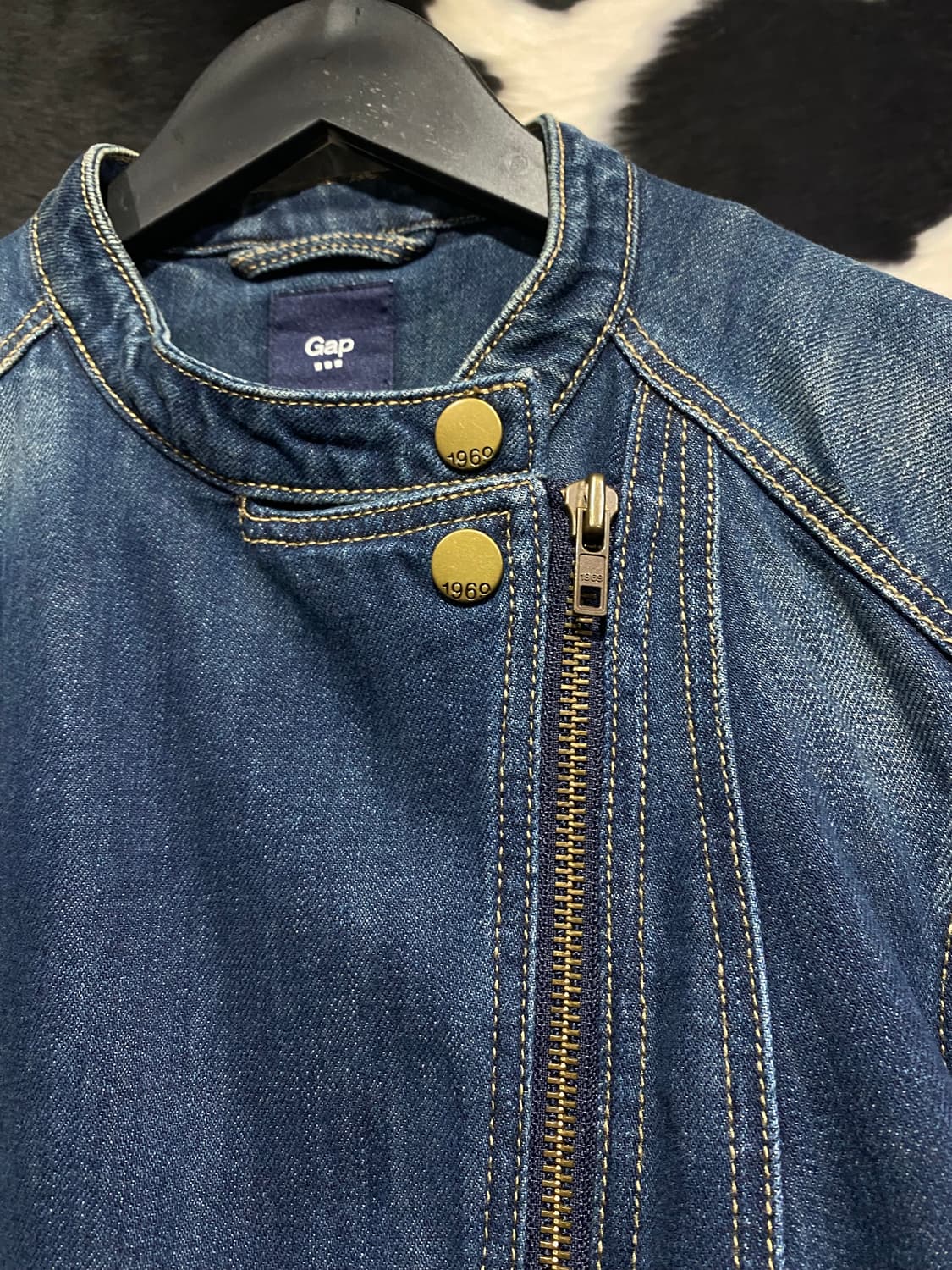 Gap 워싱 디테일 데님 라이더 상품이미지4