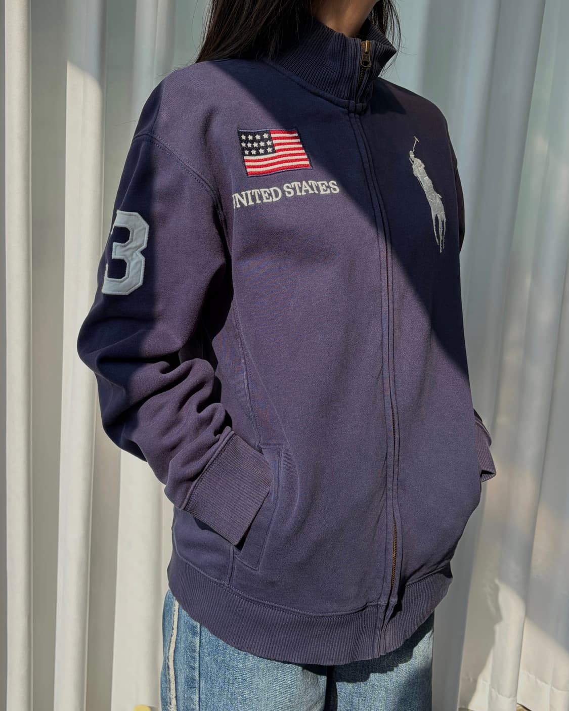 [M]폴로 랄프로렌 빅포니 USA 성조기 치프키프 집업 상품이미지3