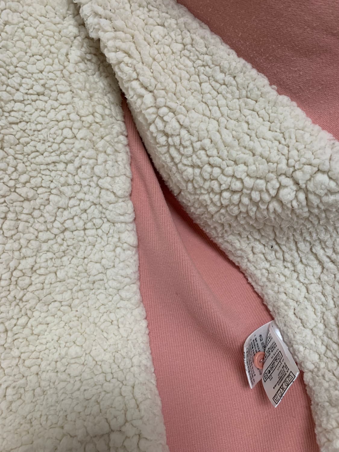 스파오 핑크 후드집업 상품이미지6