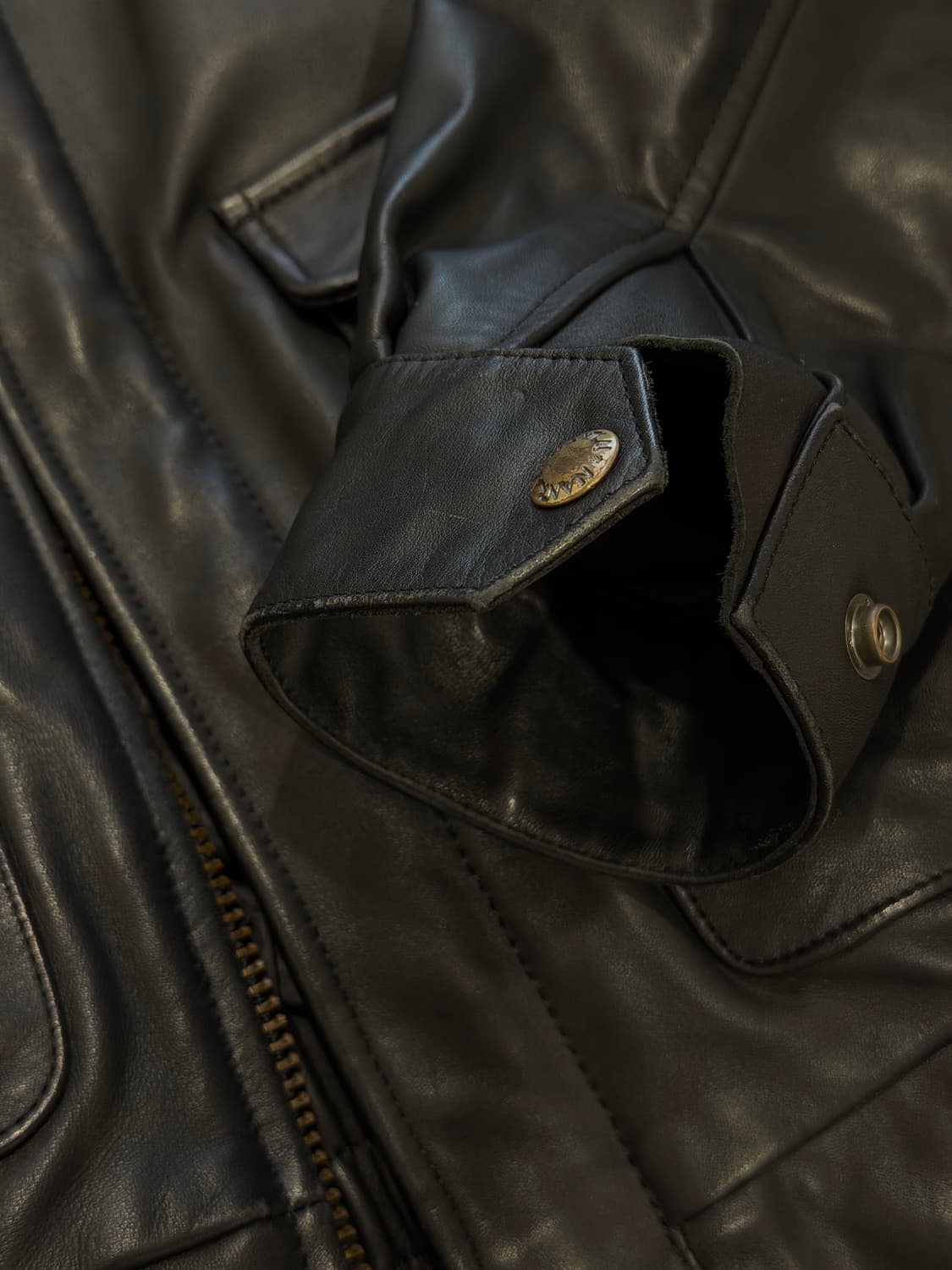 NANKAI 소가죽 바이크 자켓 상품이미지7