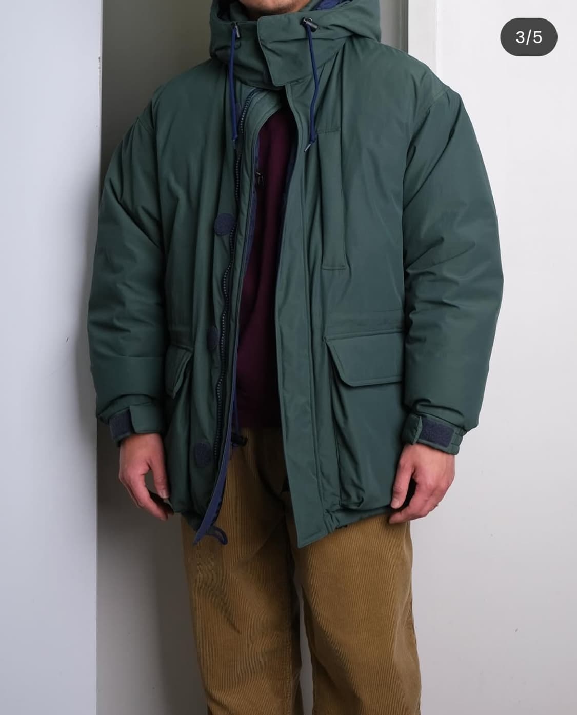 BEAMS 마운틴 헤비 다운 파카 M(105) 상품이미지1