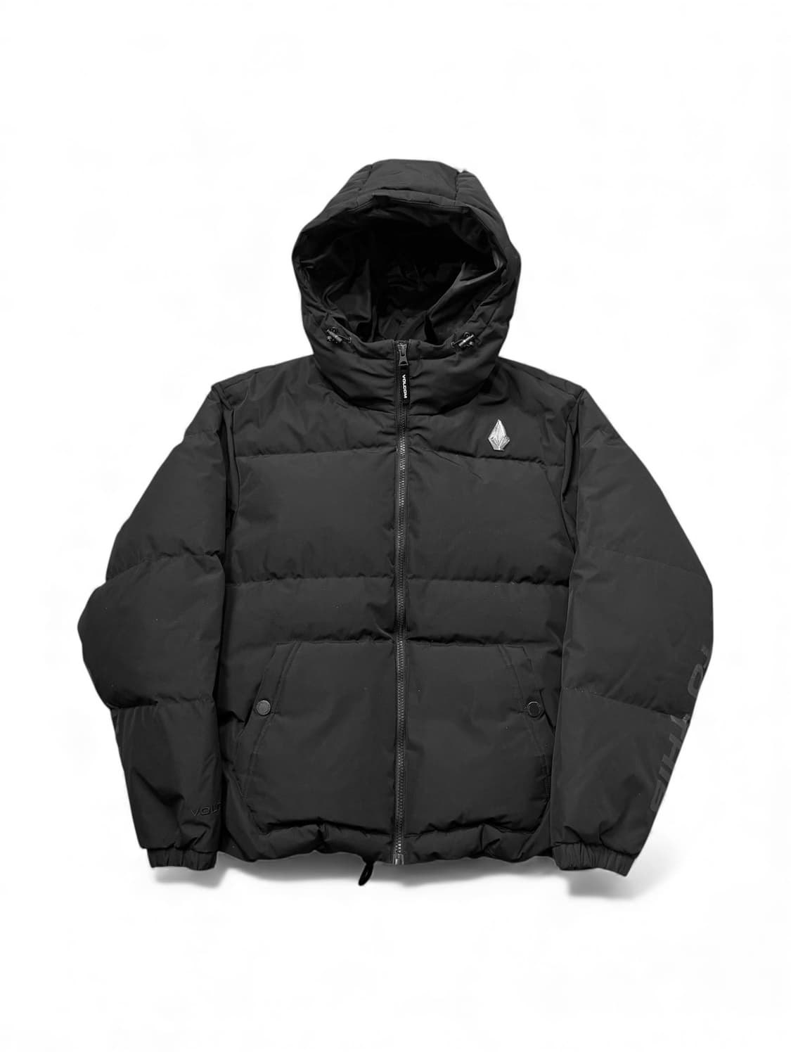 볼컴 사이드 로고 후드 덕다운 패딩 자켓 상품이미지1
