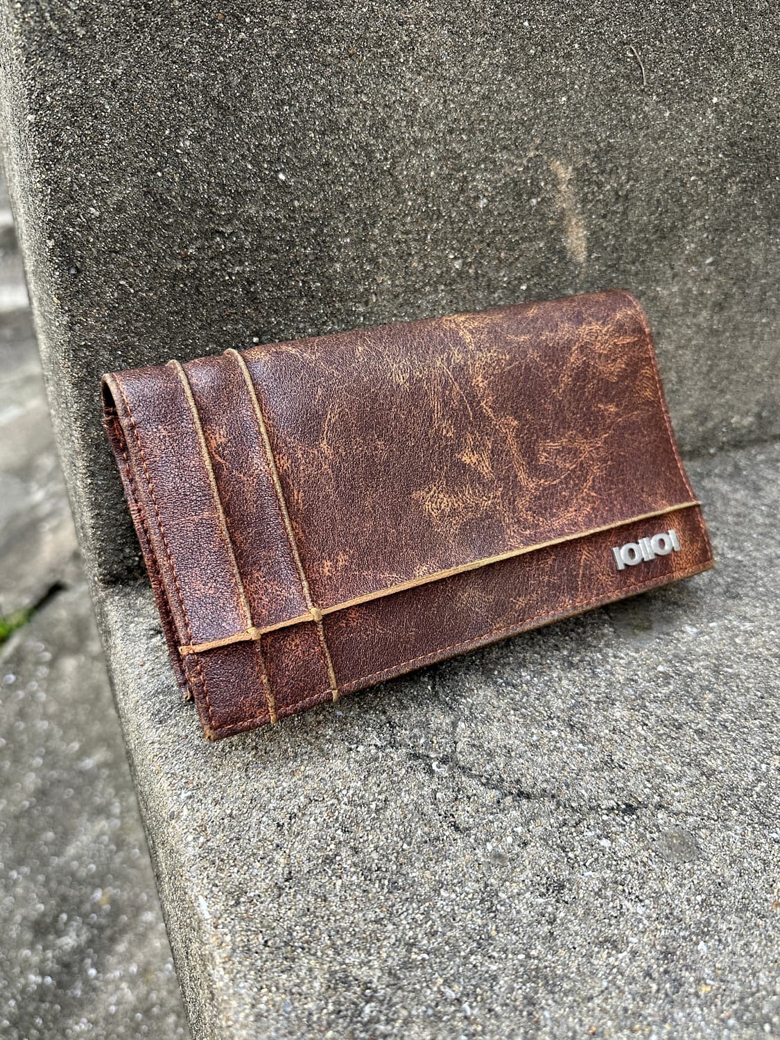 Vintage brown wallet 상품이미지2