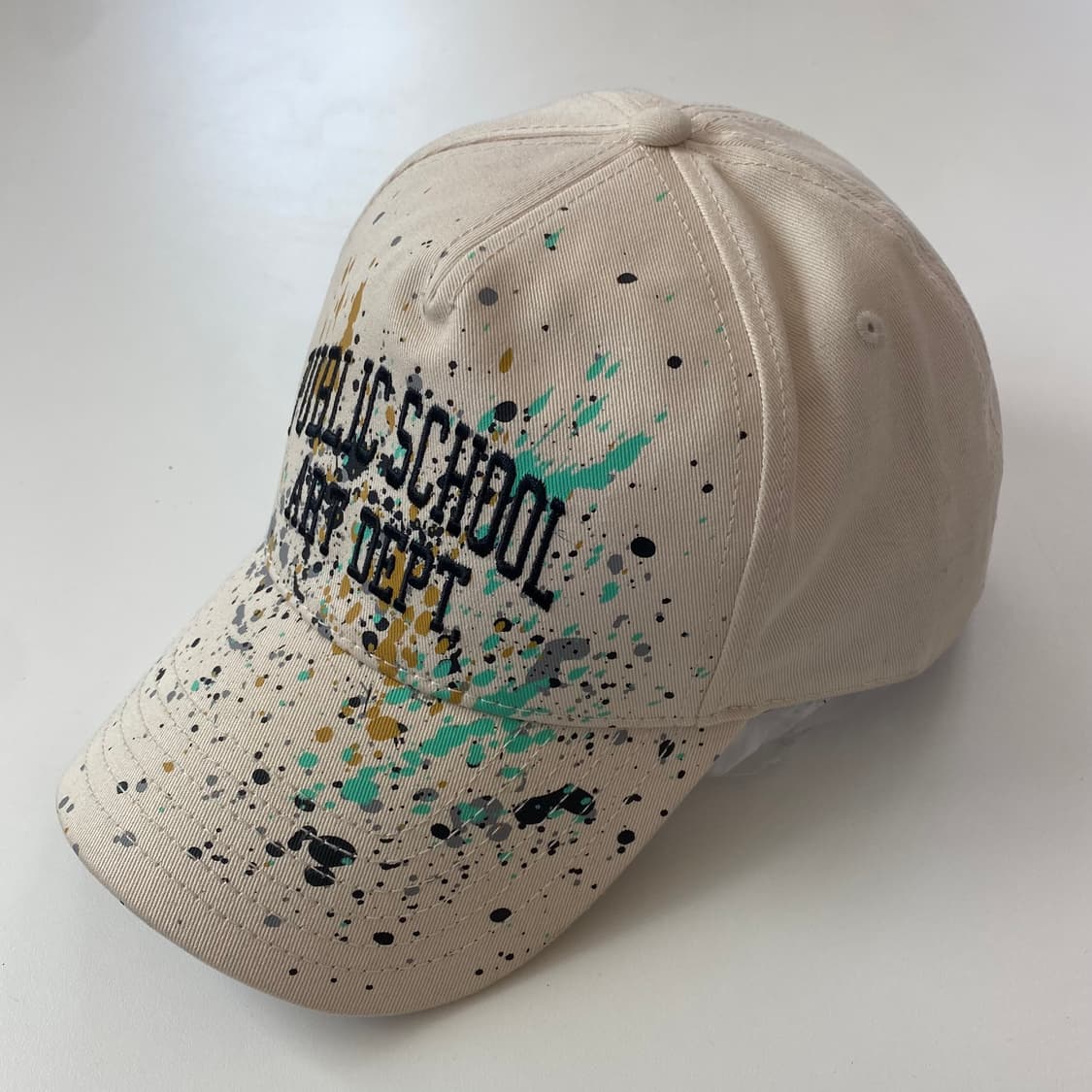 퍼블릭 스쿨 아트 뎁트 페인트 스플래터 캡 상품이미지1