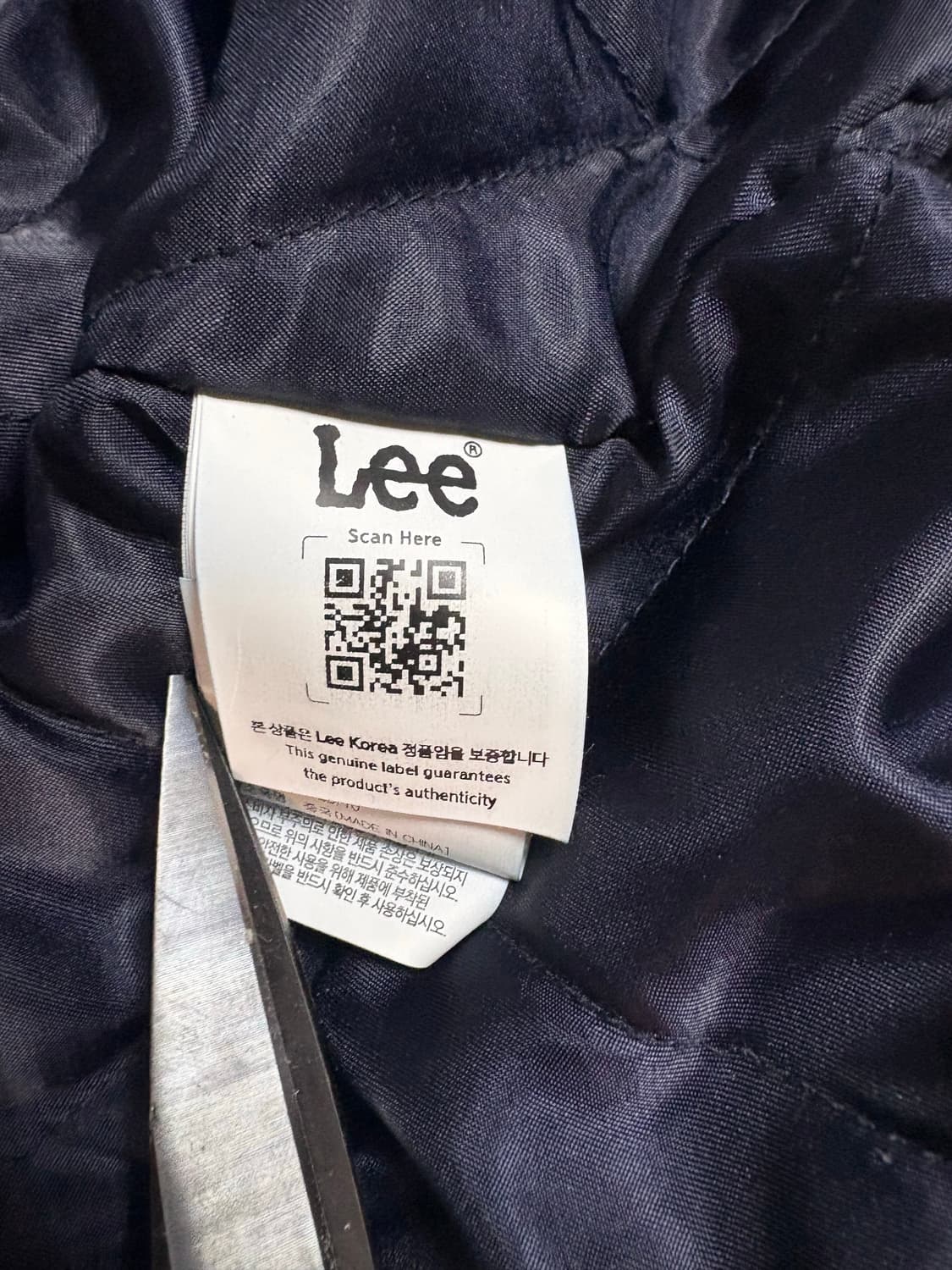 Lee 데님 블루종 인디고 미듐 (L) 상품이미지4