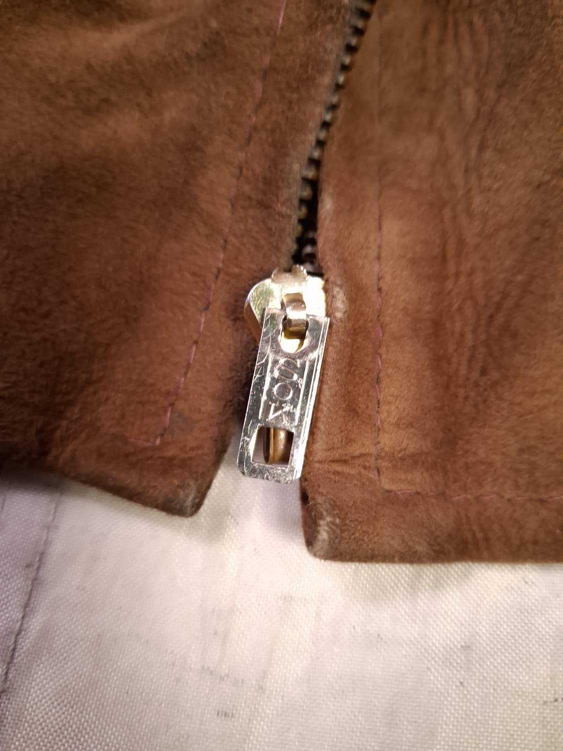 오리지날 80's 미국제조 리얼스웨이드 봄버 자켓 상품이미지4