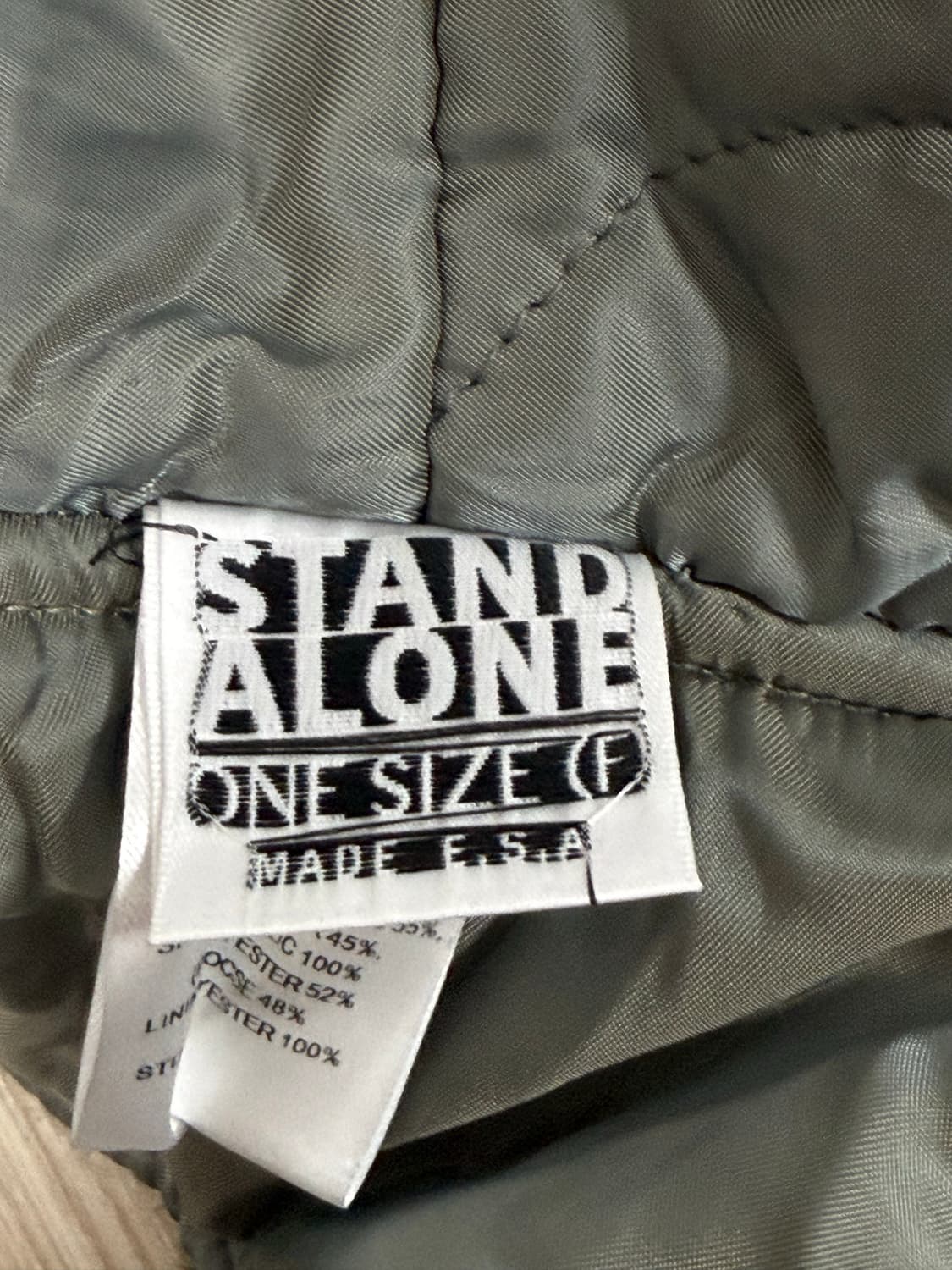 스탠드얼론 레오파드 모헤어 안감패딩  후드캡 상품이미지7