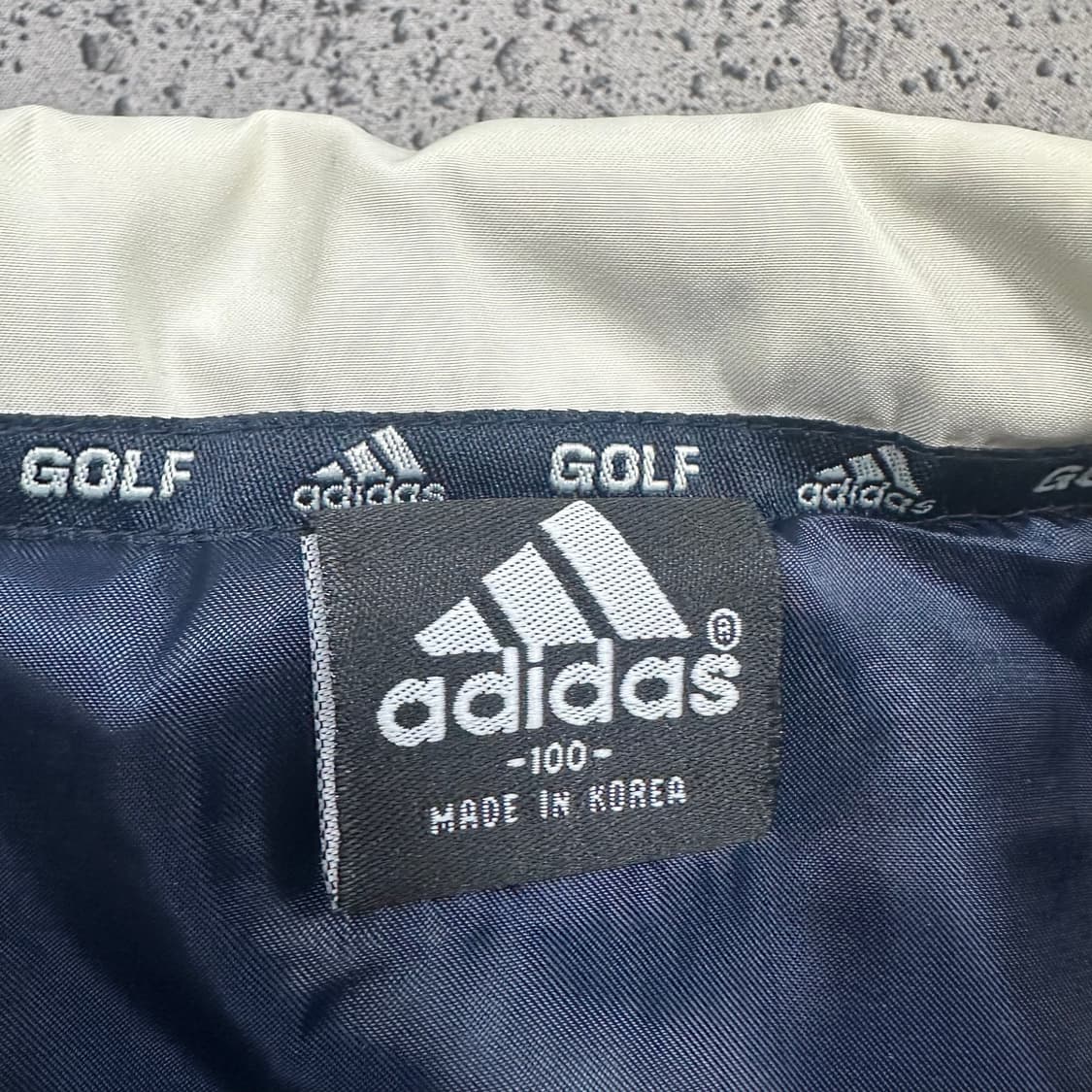 ✨ (바배) 아디다스 올드스쿨 네이비 베스트 플리스 조끼  상품이미지3