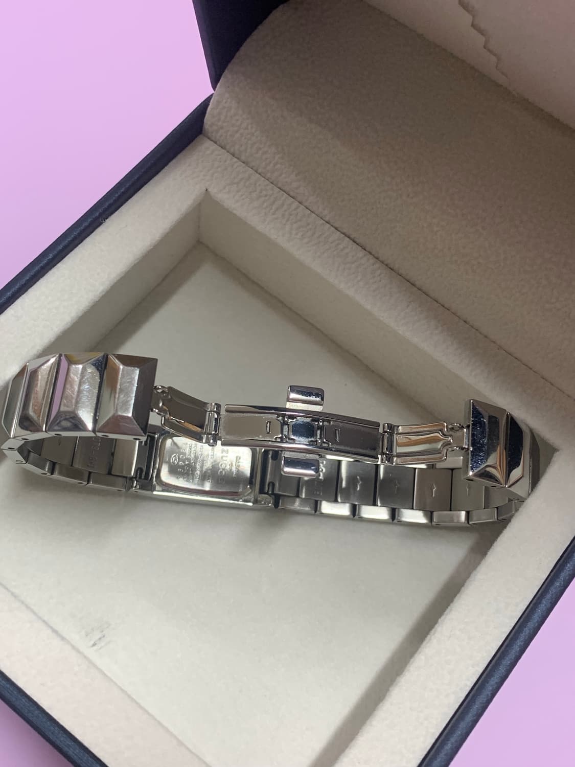 카반 드 주카zucca 실버 메탈 시계 상품이미지4