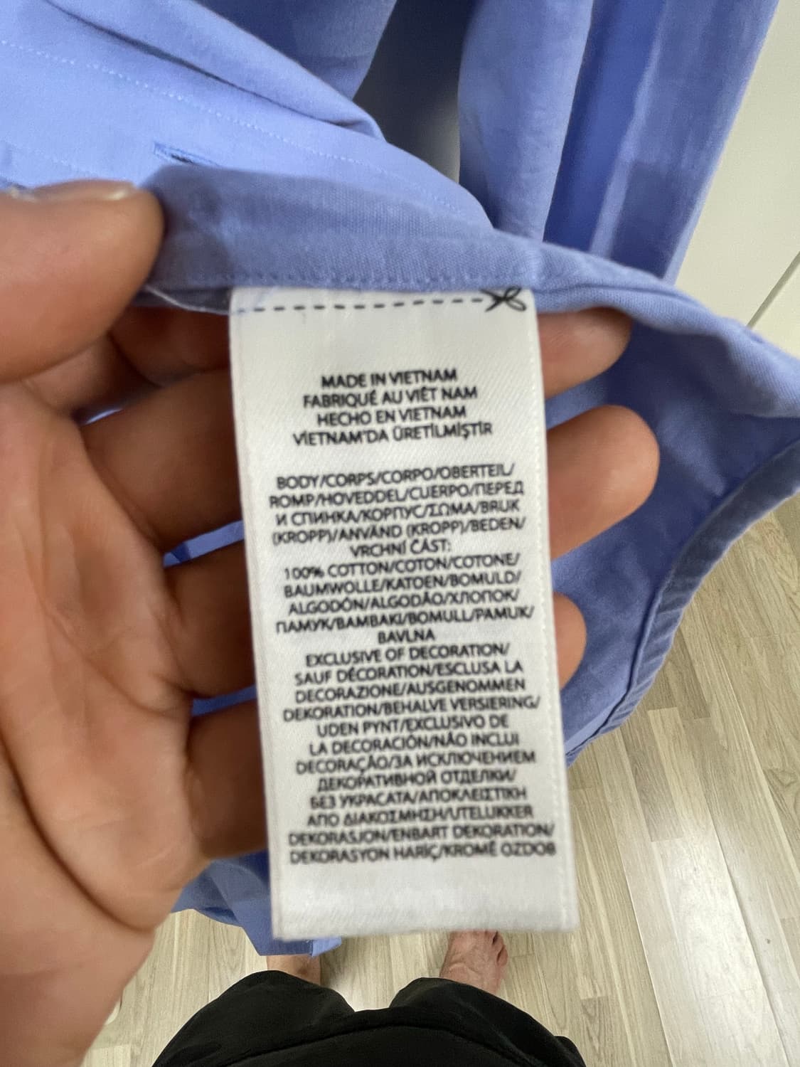 폴로 랄프로렌 클래식핏 블루 셔츠 M 거의 새상품입니다. 상품이미지4