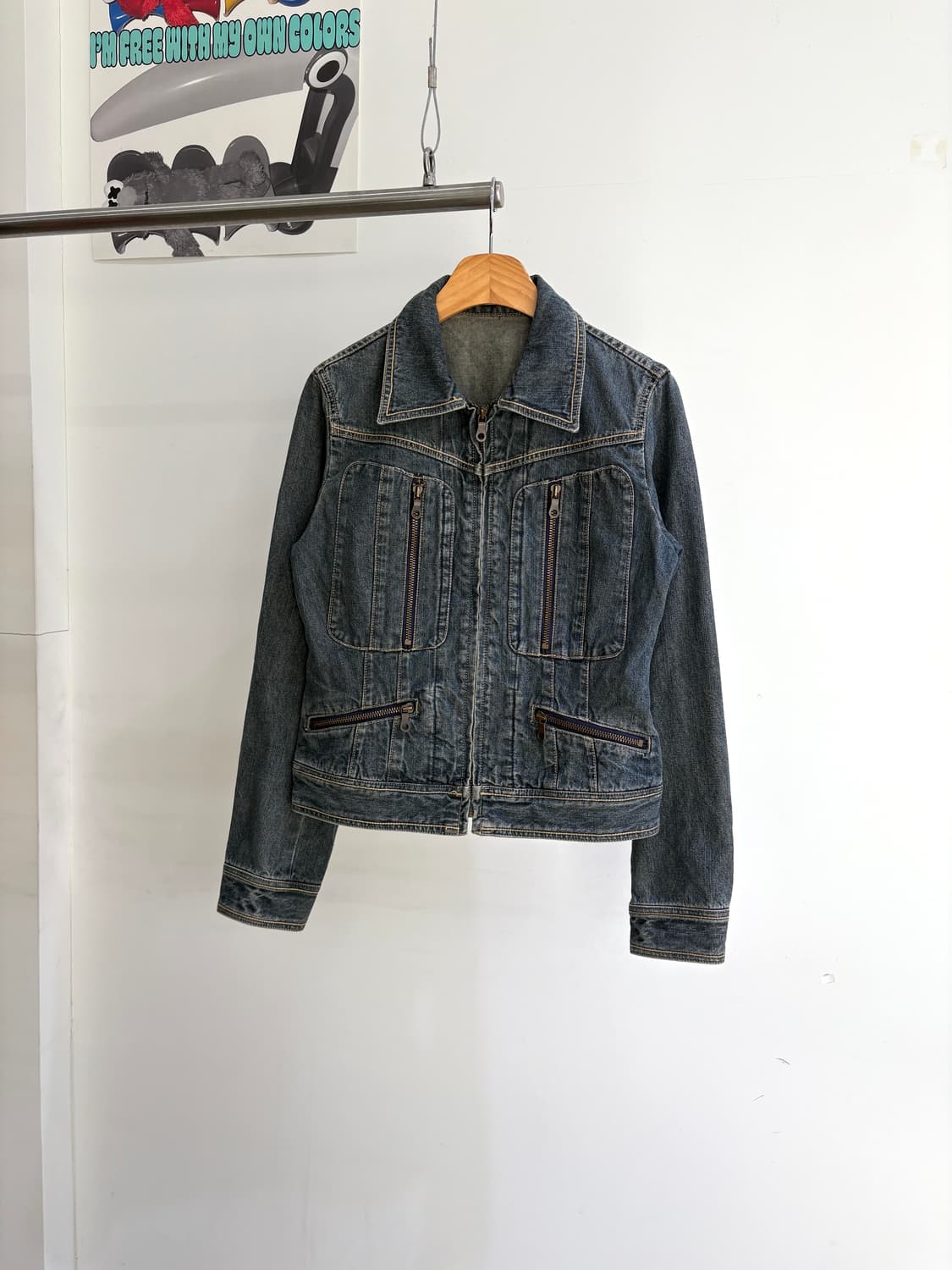 COMME CA ISM 데님자켓 상품이미지1