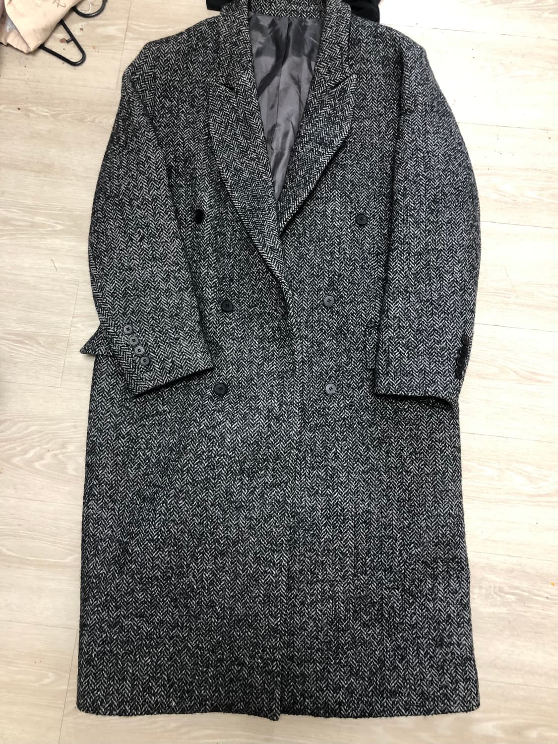 엘무드 헤링본 더블코트 XL 105 상품이미지1