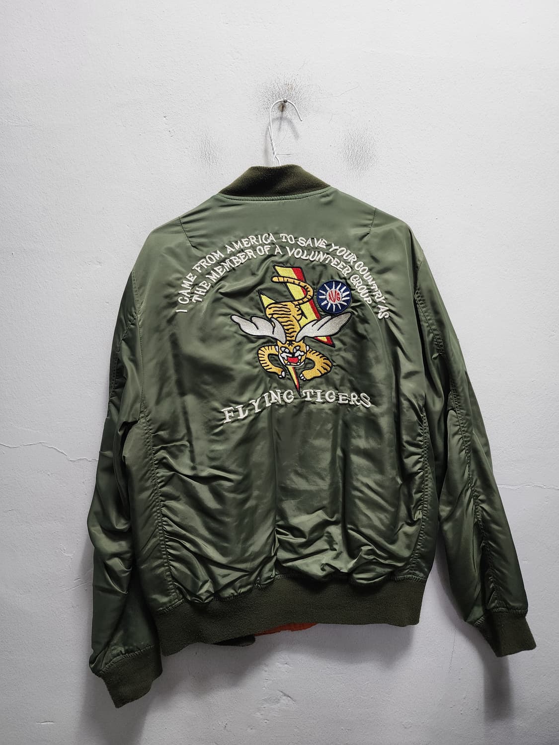 플라잉타이거 자수로고 항공점퍼  상품이미지1