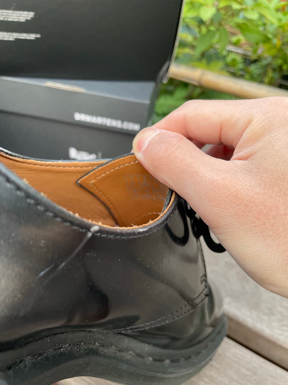 슈프림 x 닥터마틴 1461 황금 사이즈 상품이미지6