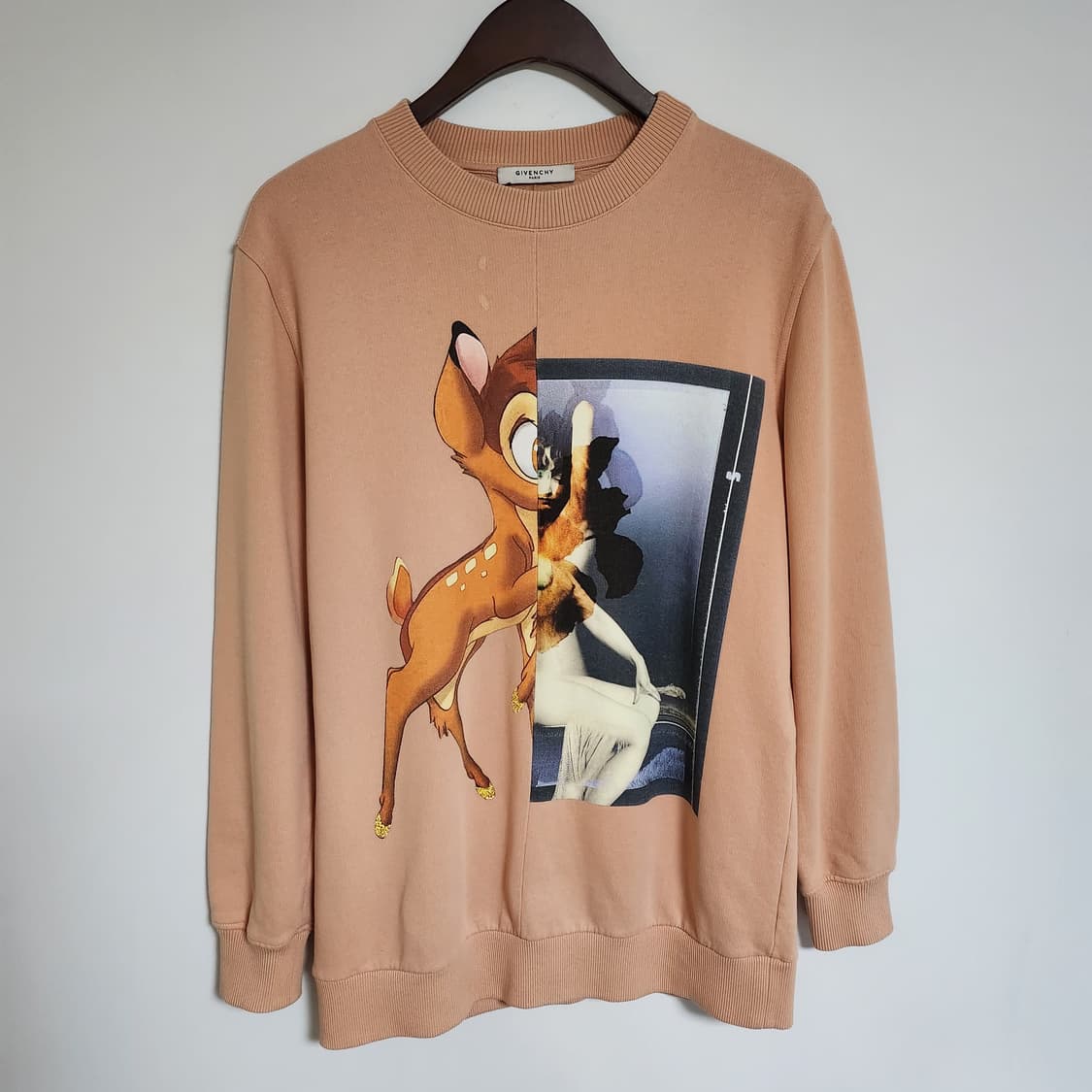 [XS] 지방시 핑크 밤비 맨투맨 7707 499 상품이미지1