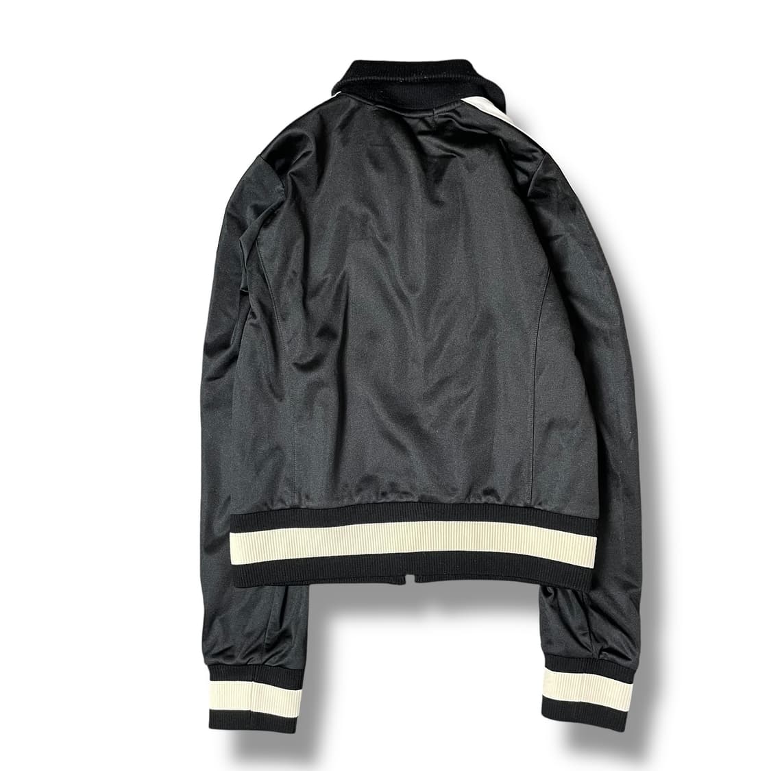 카파 키즈 블랙 화이트 라인 하이넥 져지 집업 S 상품이미지2