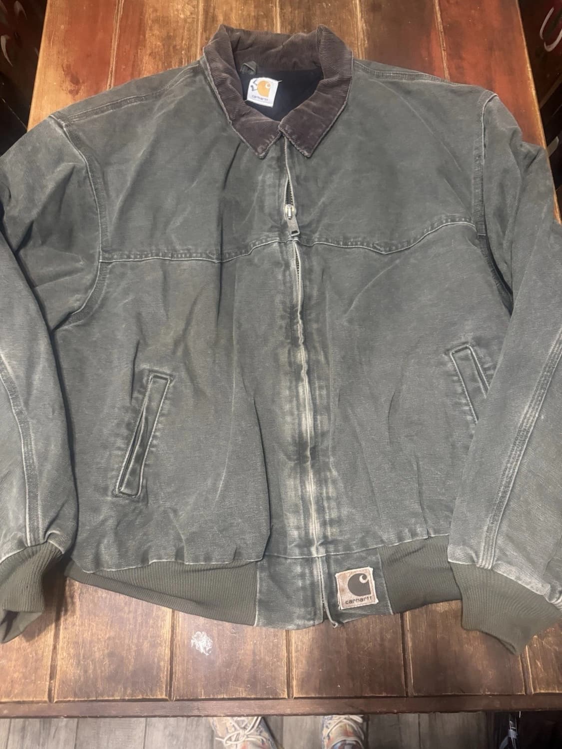 칼하트 J14 산타페 자켓 모스그린 상품이미지1