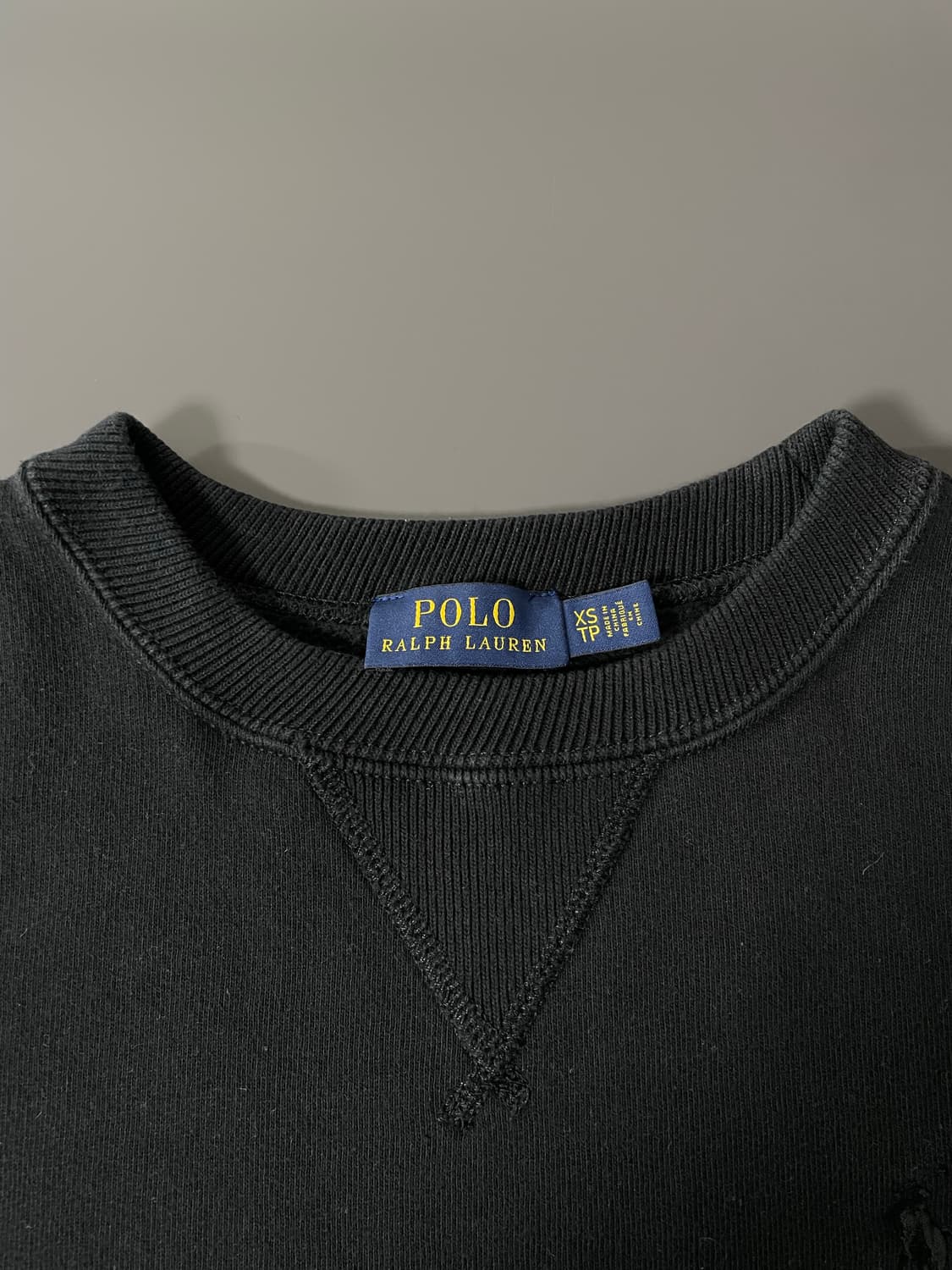 [XS] 폴로 랄프로렌 여성 소매 자수 디테일 오버사이즈 스웻셔츠 맨투맨 상품이미지8