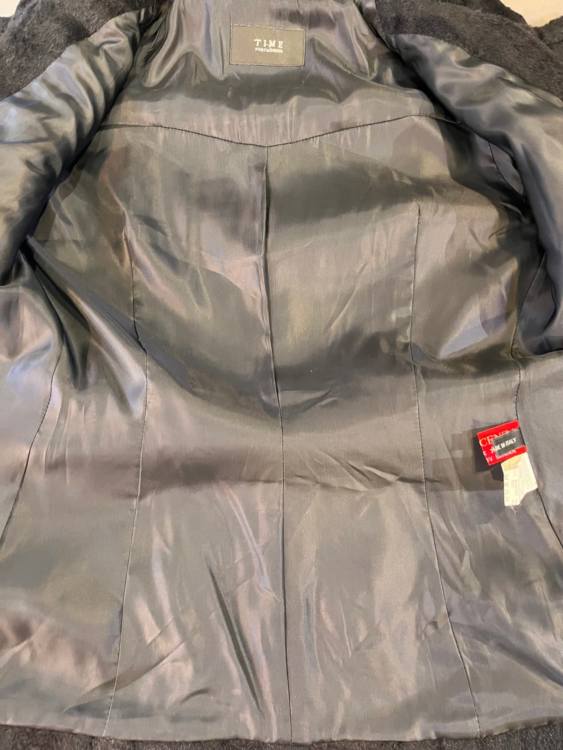 타임 베이비 라마 하프코트 (이탈리아 원단)  상품이미지5