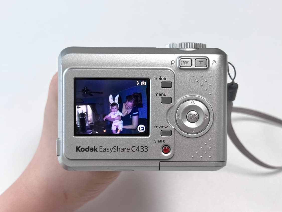 코닥 이지쉐어 C433 빈티지 디지털카메라 상품이미지2