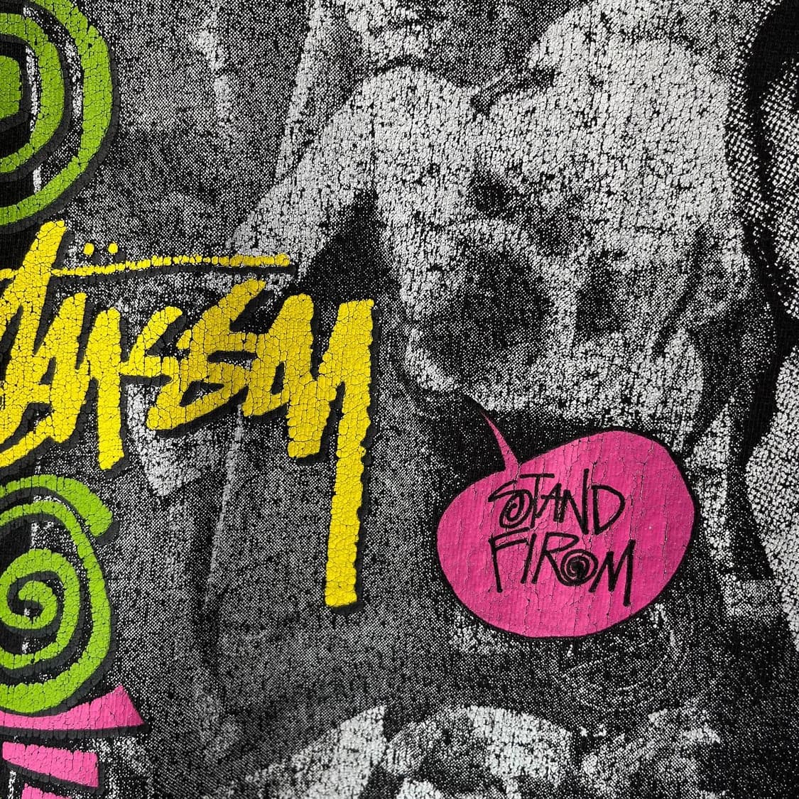 스투시 00's 펑키 프레쉬 기어 베이비 그래피티티셔츠 상품이미지6